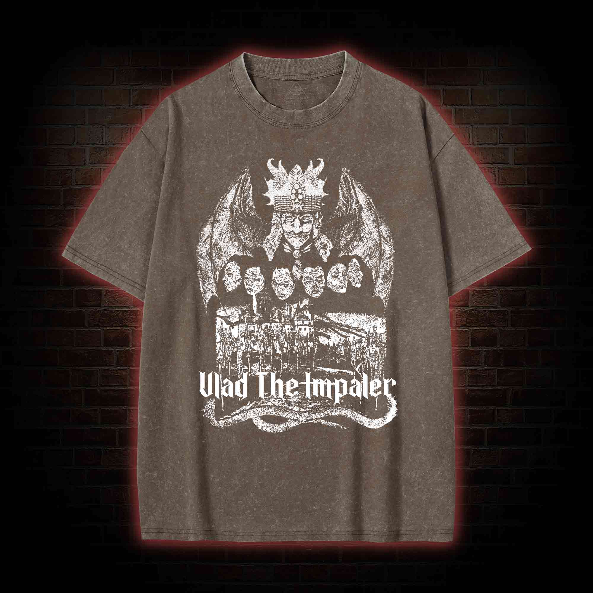 Vlad the Impaler Washed T-shirt