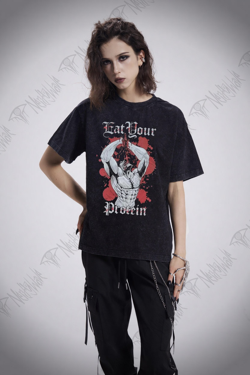 Eat Your Protein Washed T-shirt