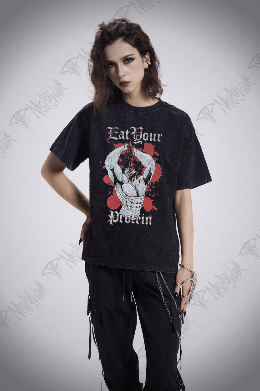 Eat Your Protein Washed T-shirt