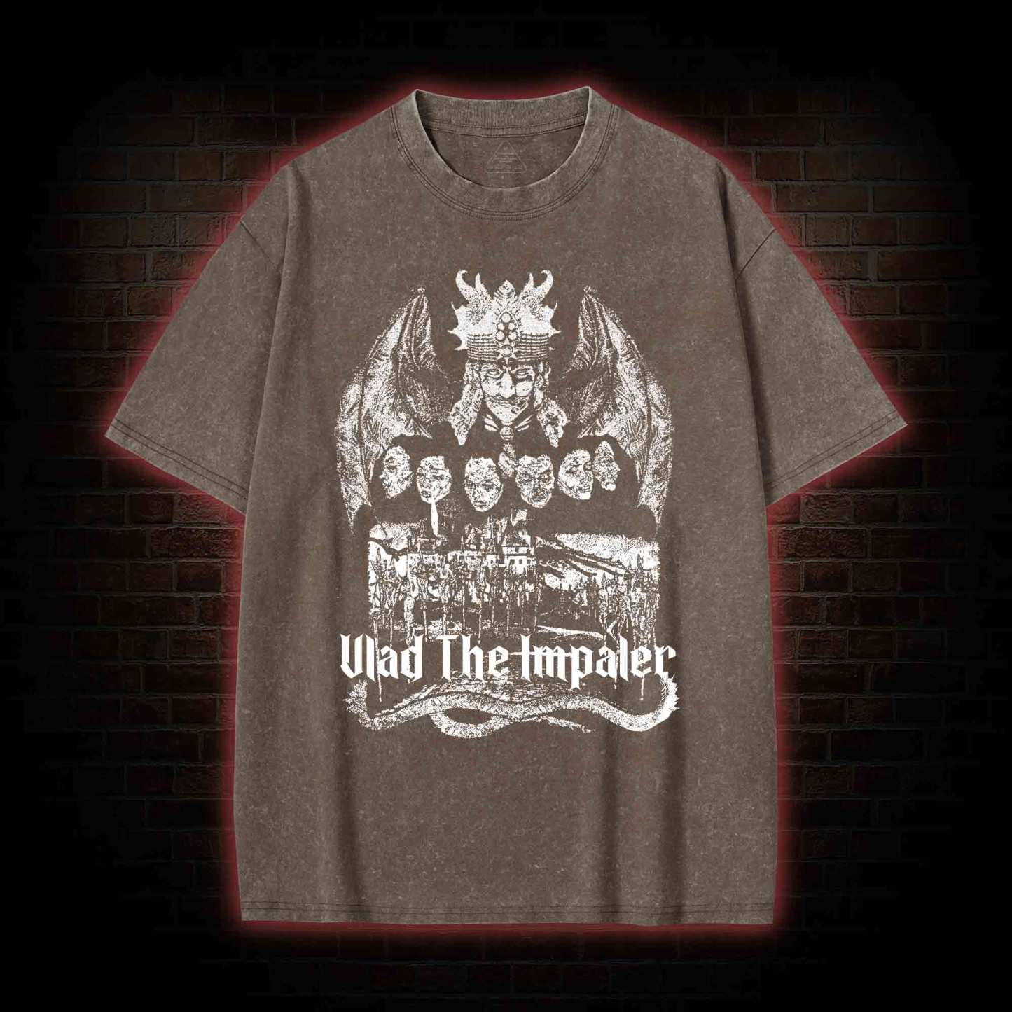 Vlad the Impaler Washed T-shirt