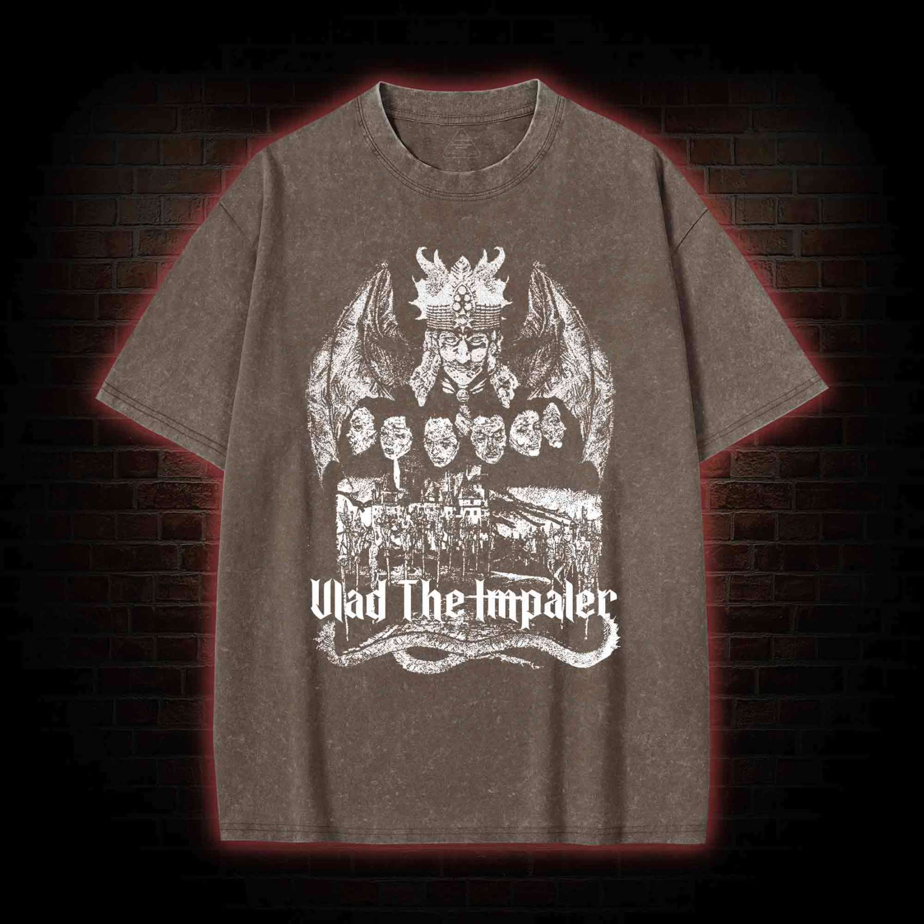 Vlad the Impaler Washed T-shirt