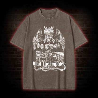 Vlad the Impaler Washed T-shirt