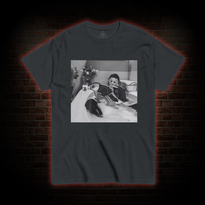 Vintage Michael Myers Bathtub Halloween Washed T-shirt