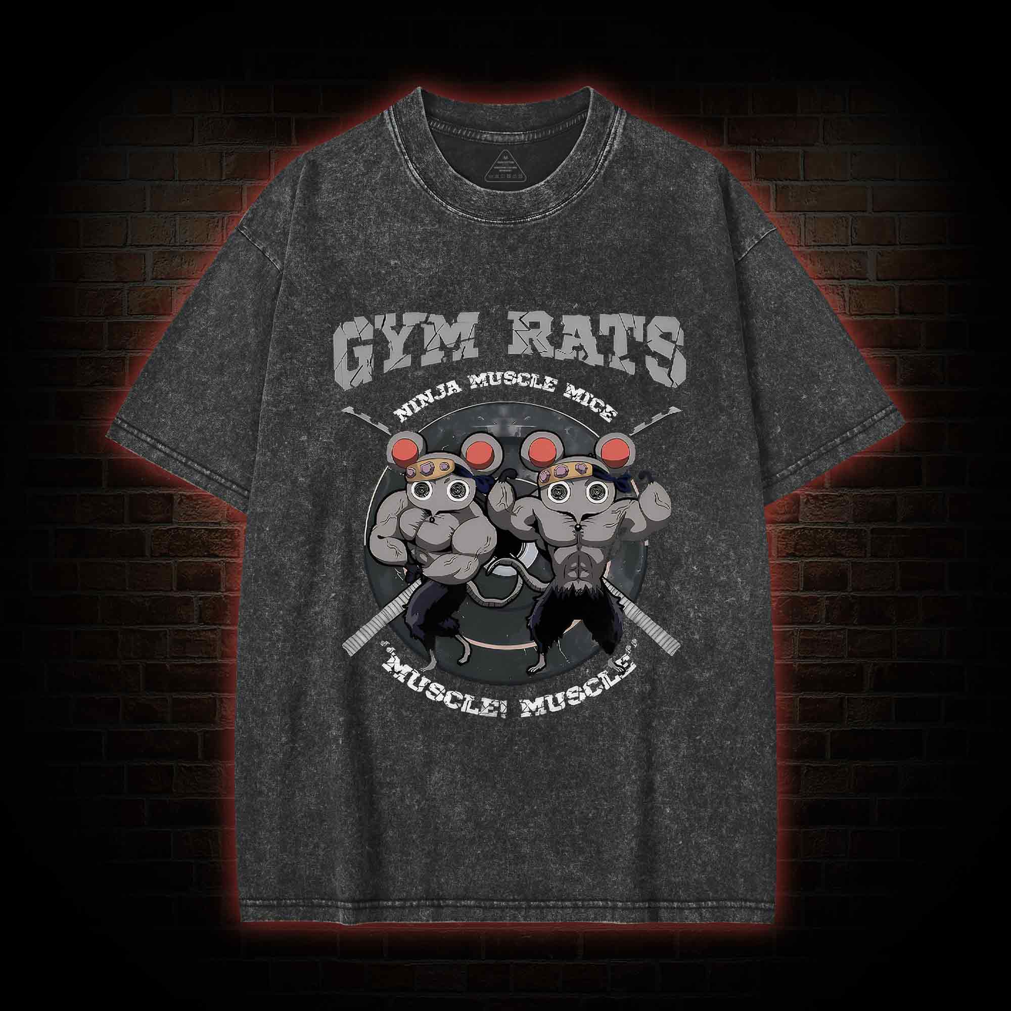 Gym Rats Washed T-shirt