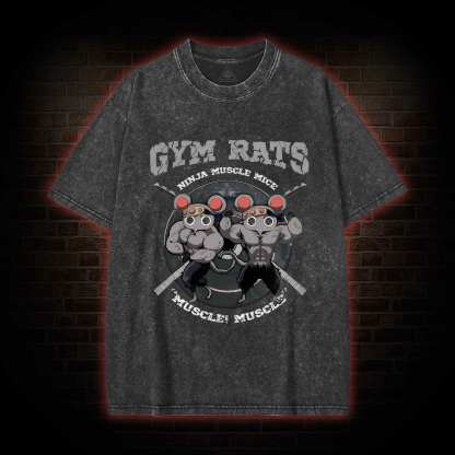 Gym Rats Washed T-shirt