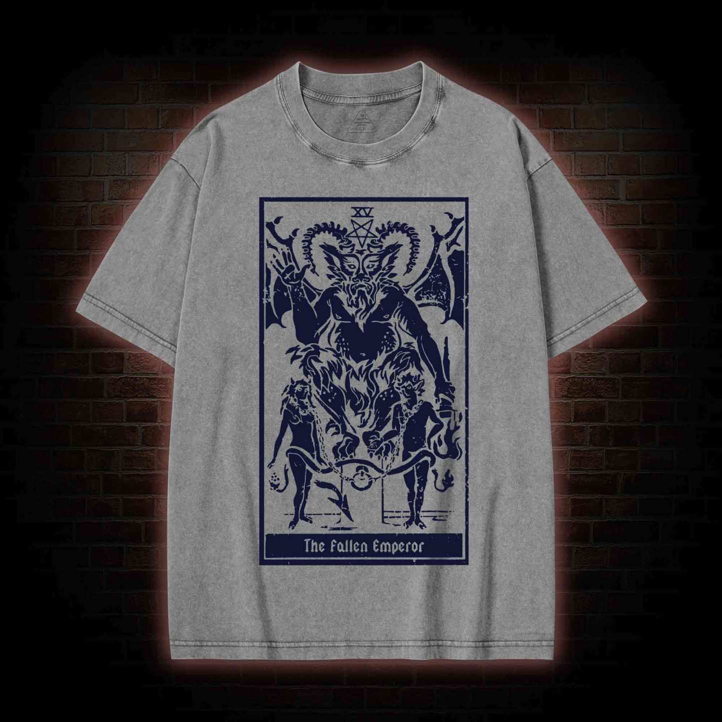The Fallen Emperor Washed T-shirt