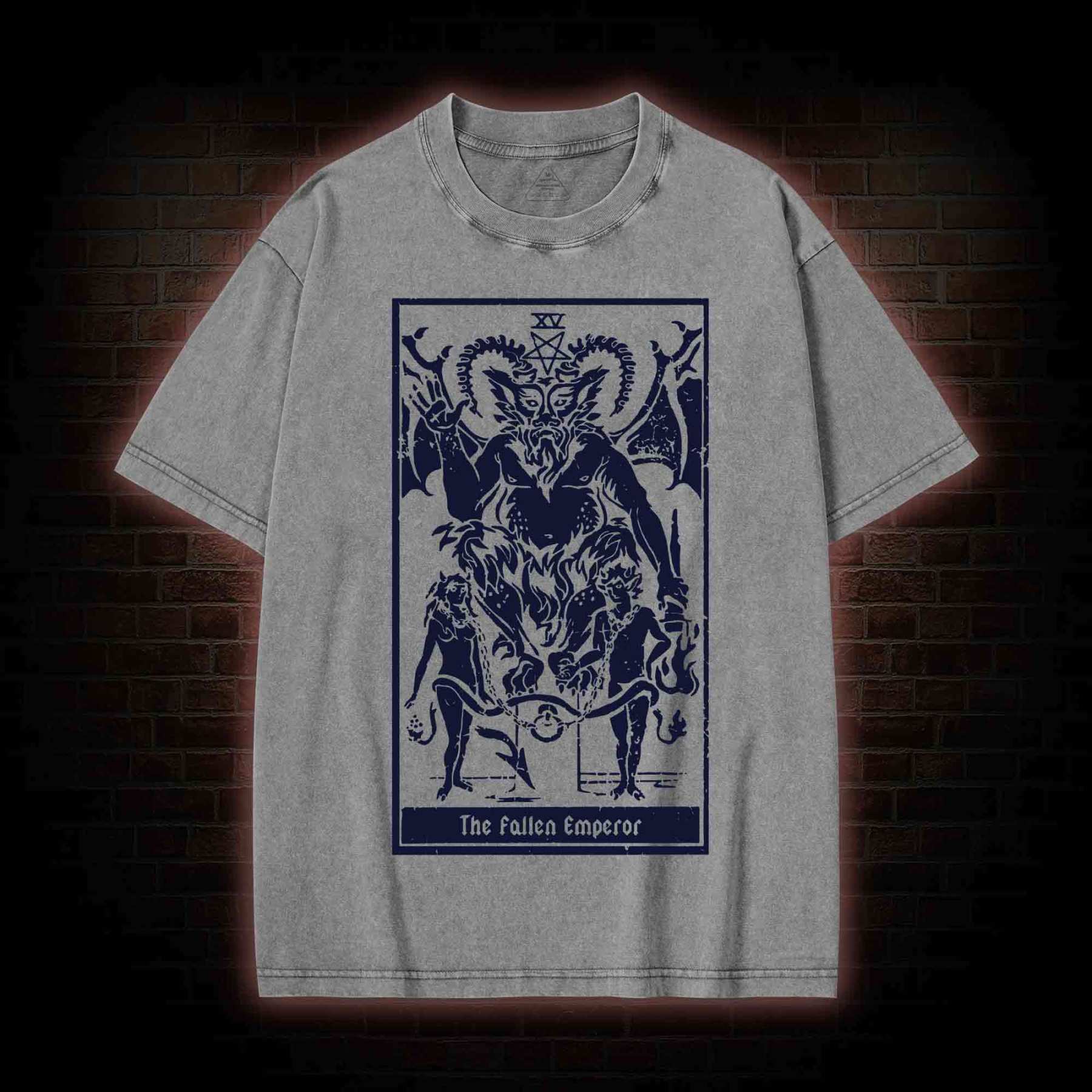 The Fallen Emperor Washed T-shirt