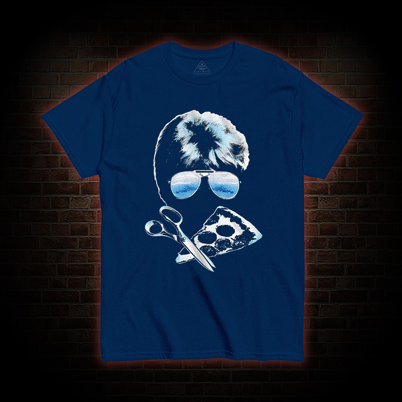 Scissors And Pizza Cobra T-Shirt