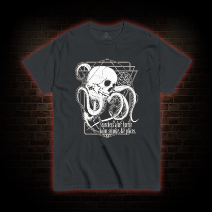 Call Of Cthulhu Searchers After Horror T-shirt