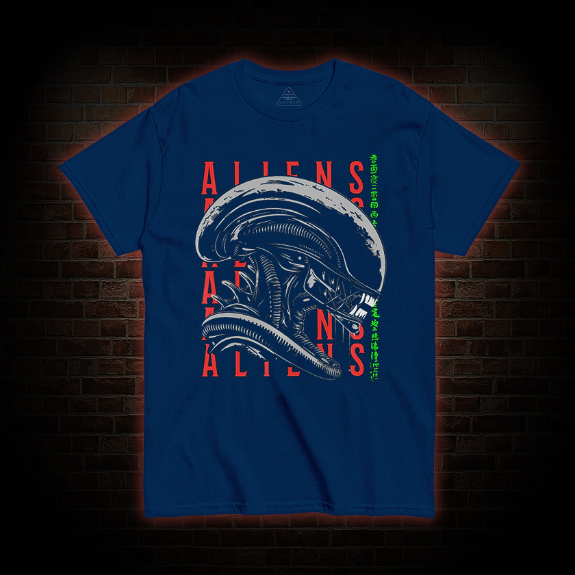Alien Xenomorph Horror Movie T-shirt
