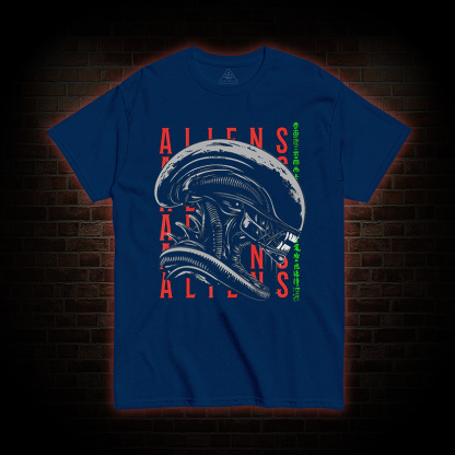 Alien Xenomorph Horror Movie T-shirt