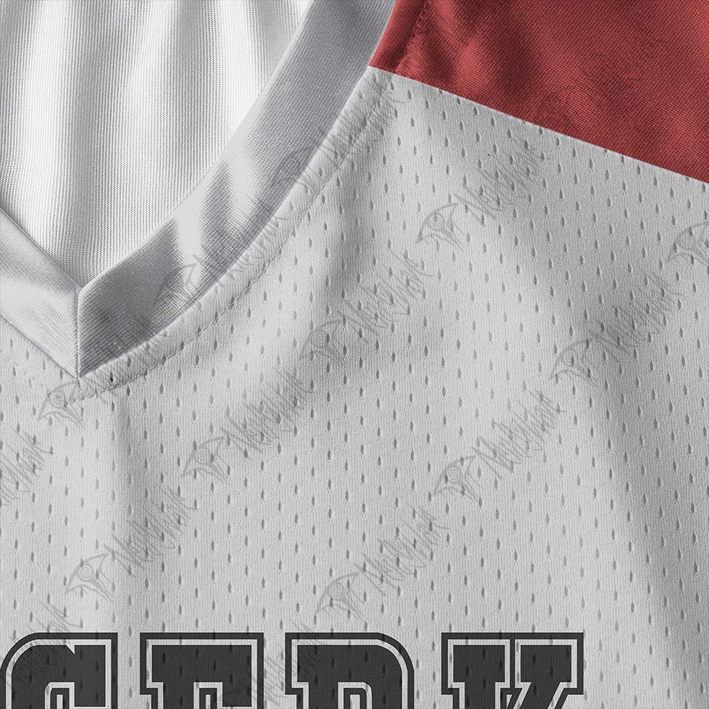 Black Swordsman V-Neck Long Sleeve Jersey