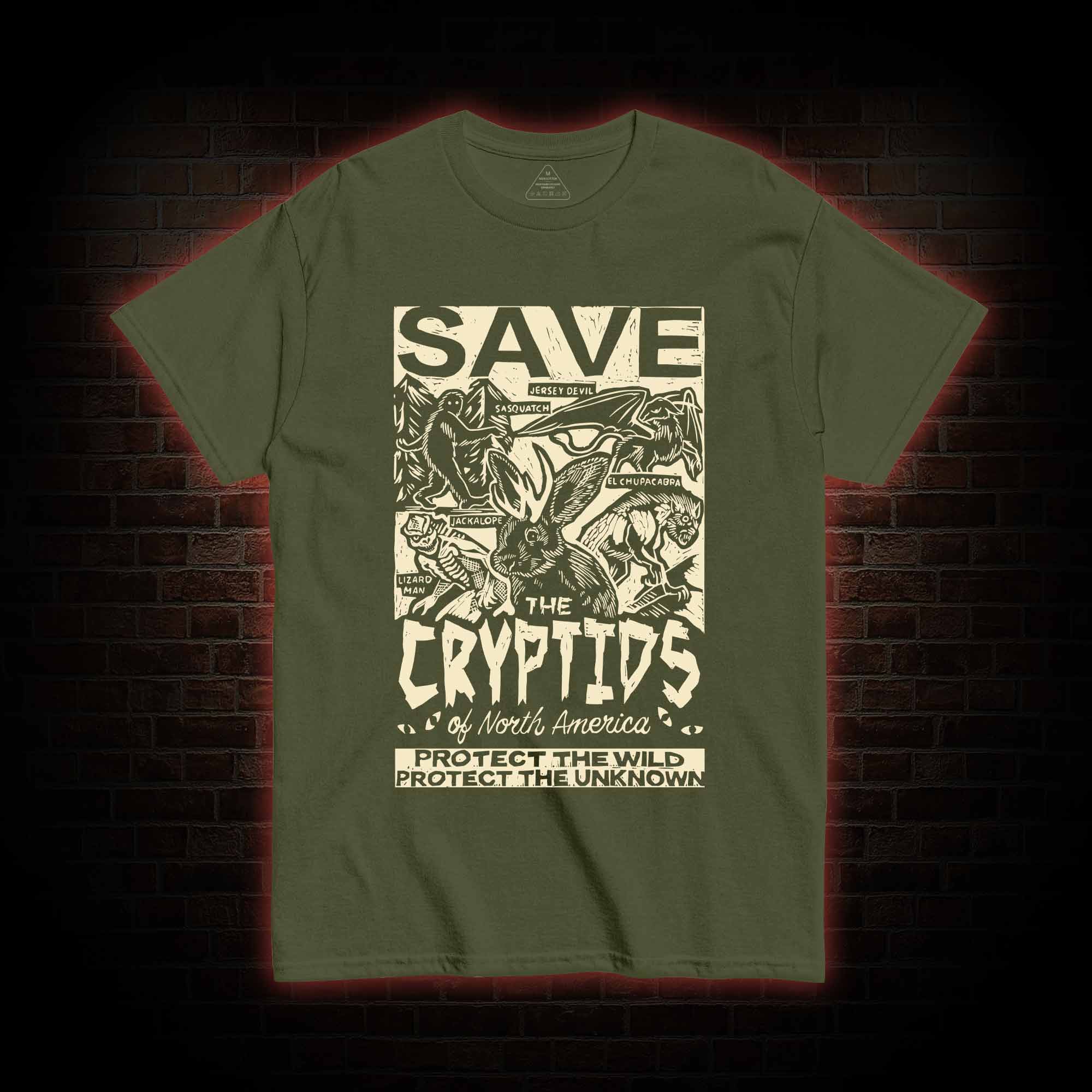 Save the Cryptids T-shirt