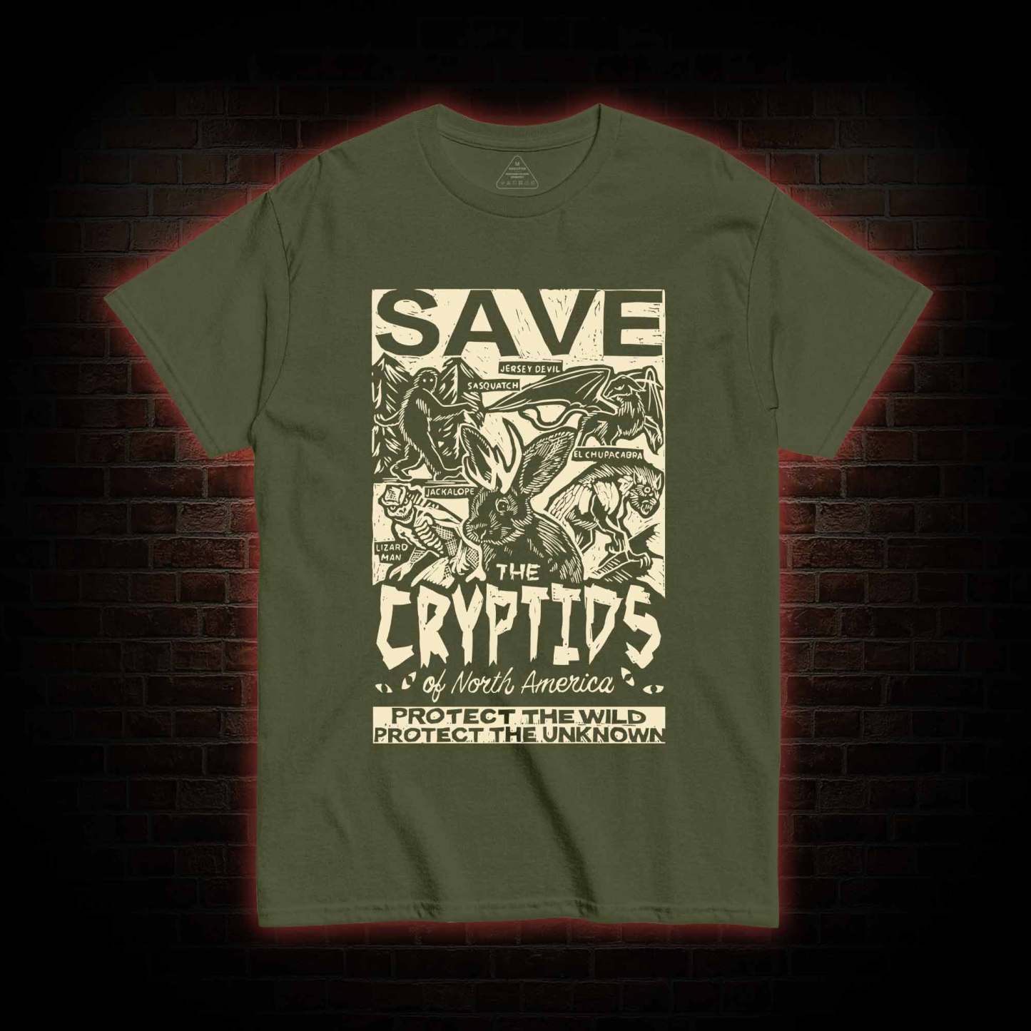 Save the Cryptids T-shirt