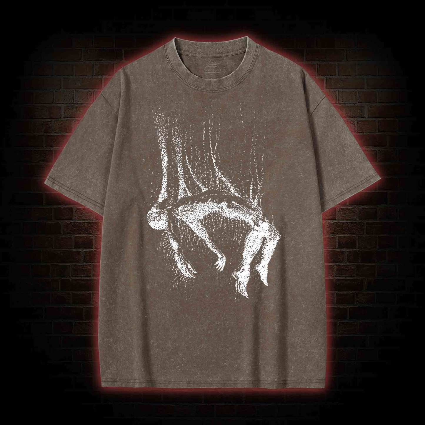 Body Falling From Sky Washed T-shirt