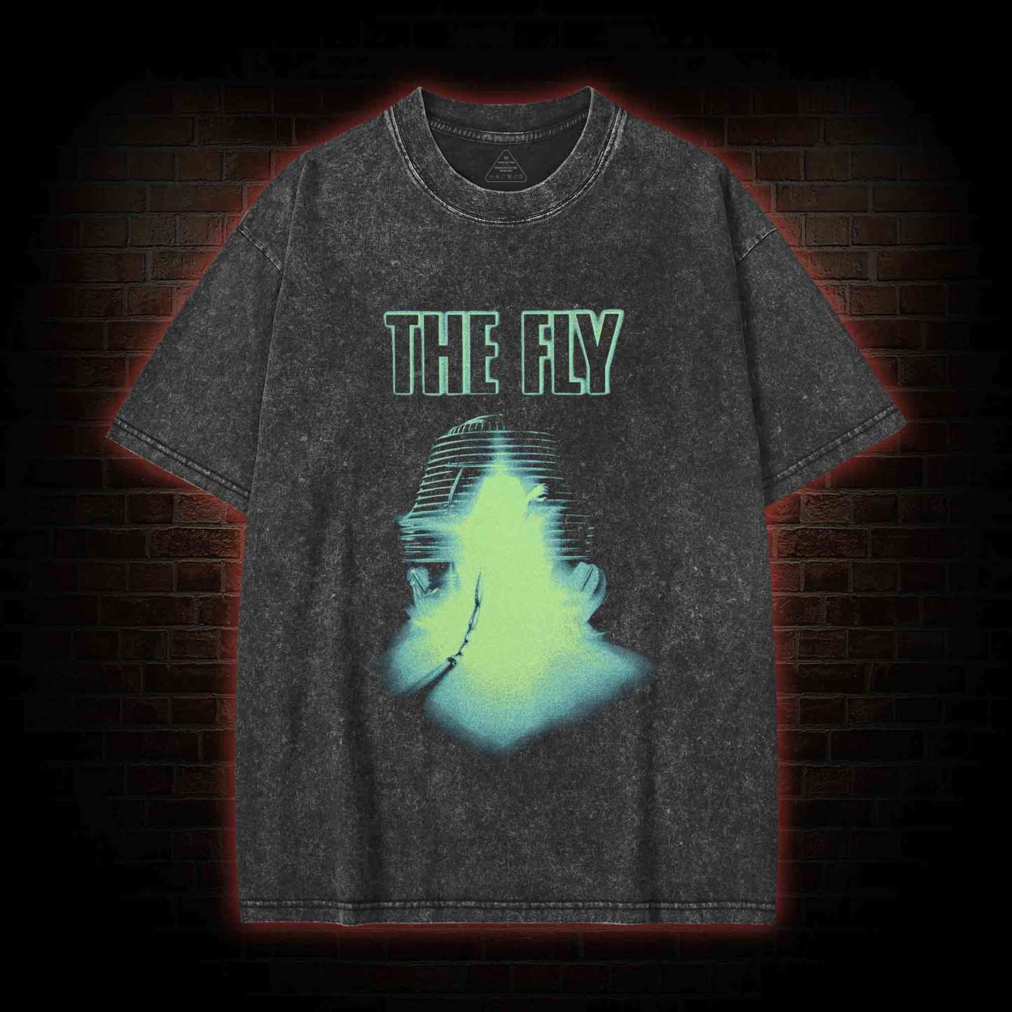 Be Afraid Be Very Afraid Washed T-shirt