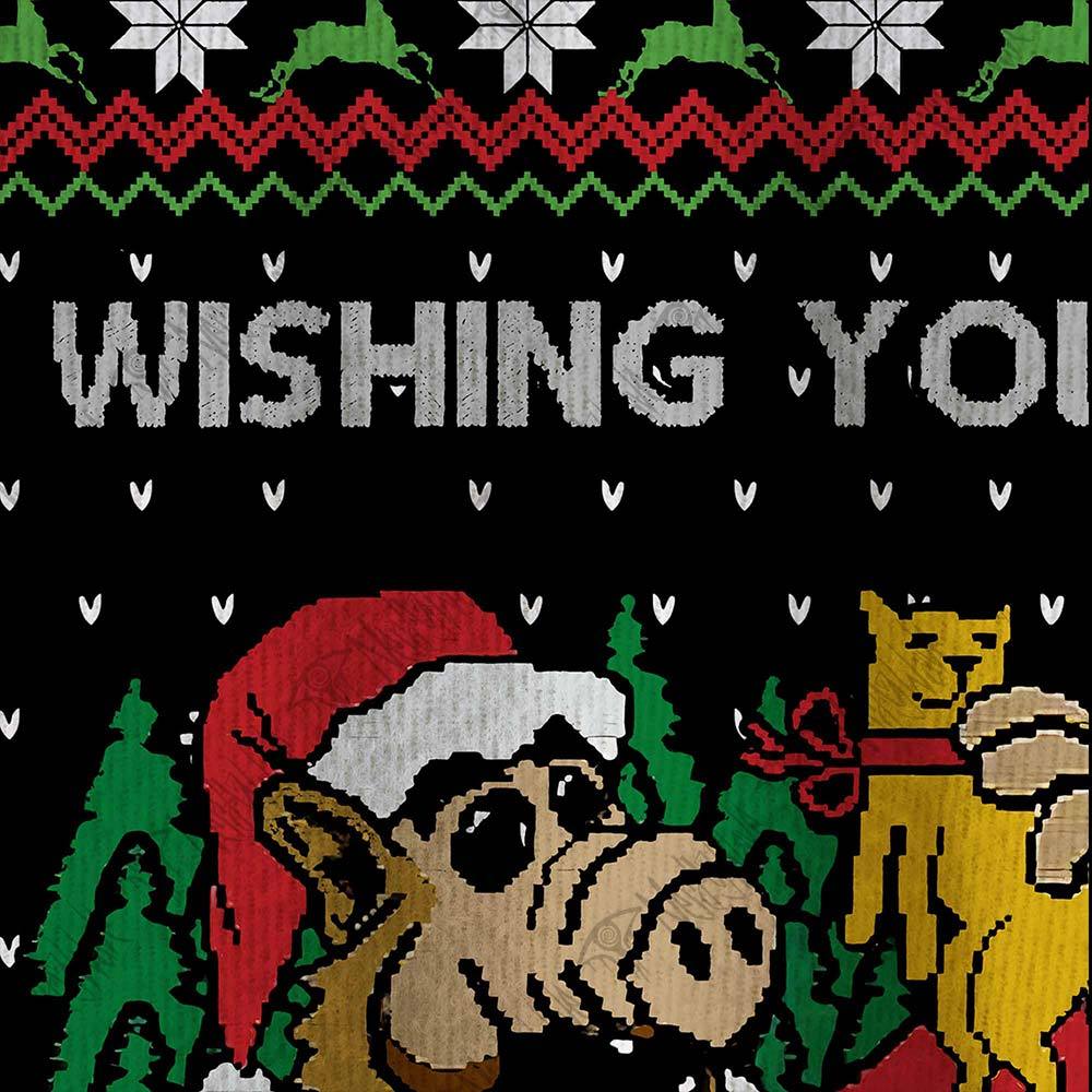 Wish You a Meowy Catmas Ugly Sweatshirts