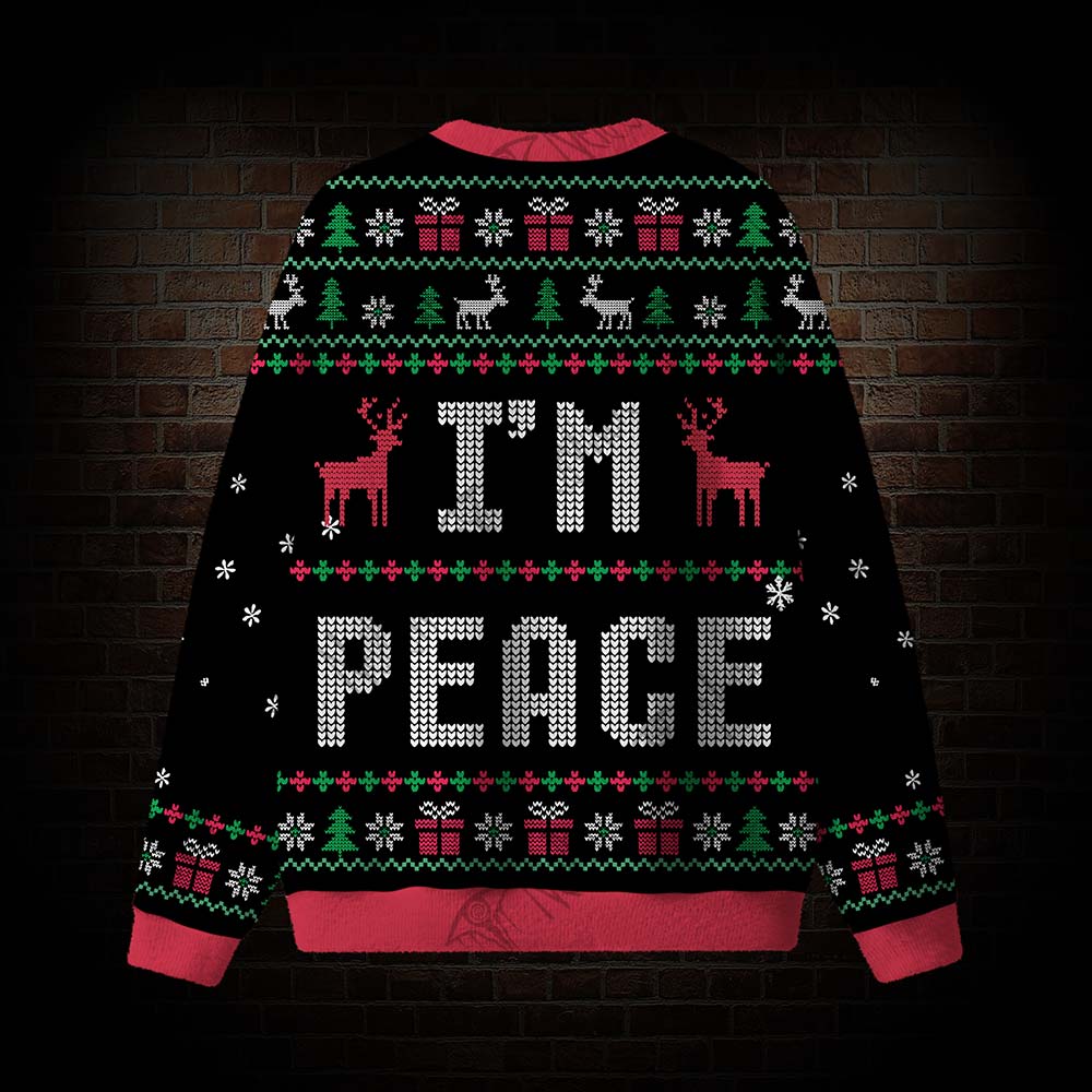 I Come in Peace Ugly Sweatshirts