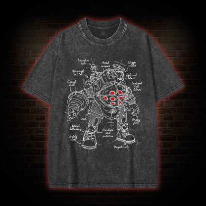 Deep-Sea Armor Washed T-shirt