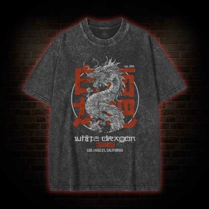 White Dragon Noodle Bar Washed T-shirt