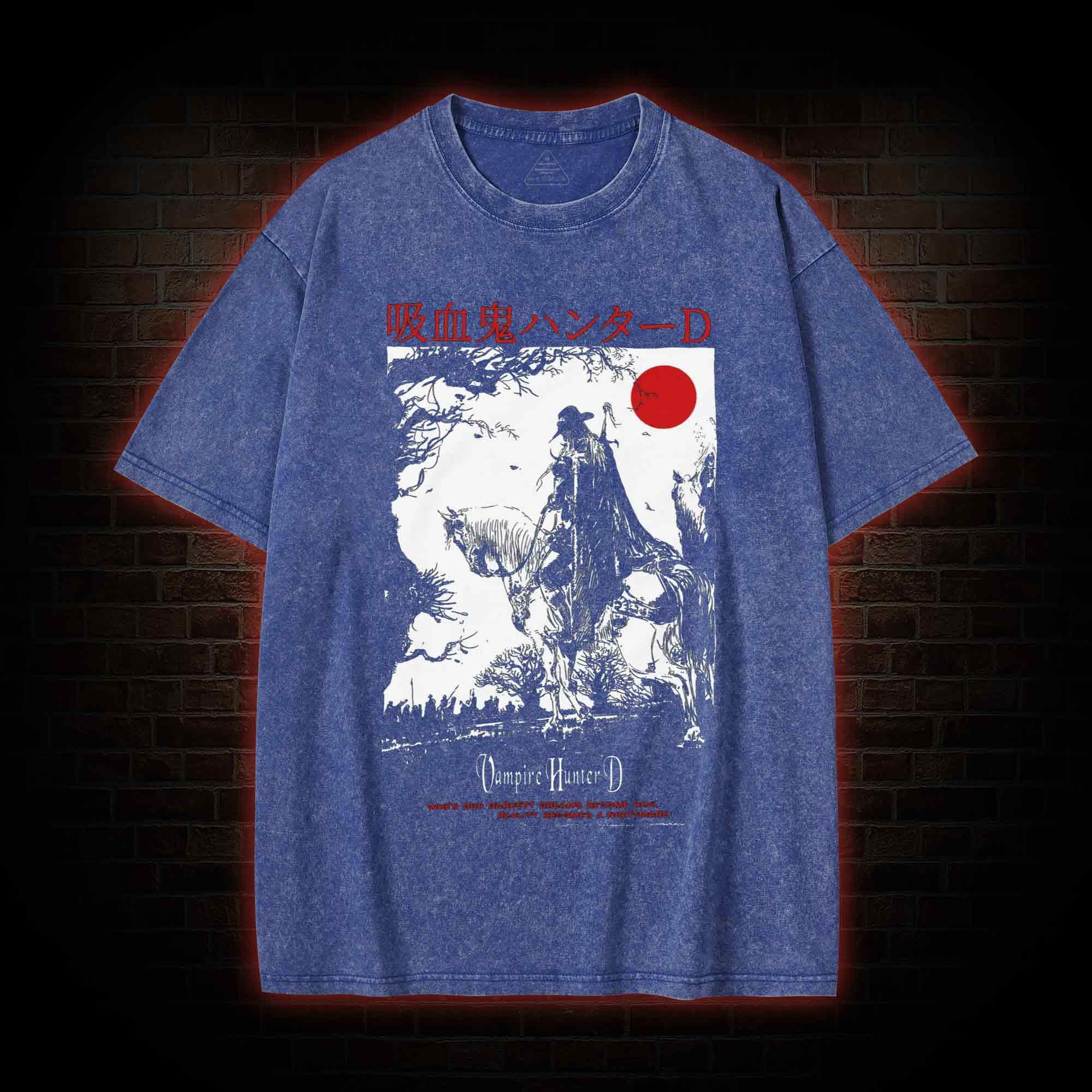 Vampire Hunter Washed T-shirt