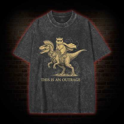This is an Outrage Washed T-shirt