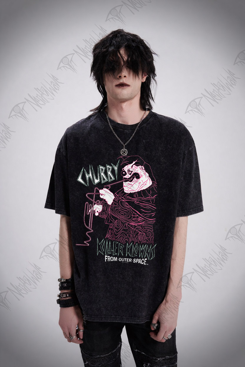 Killer Clown Washed T-shirt