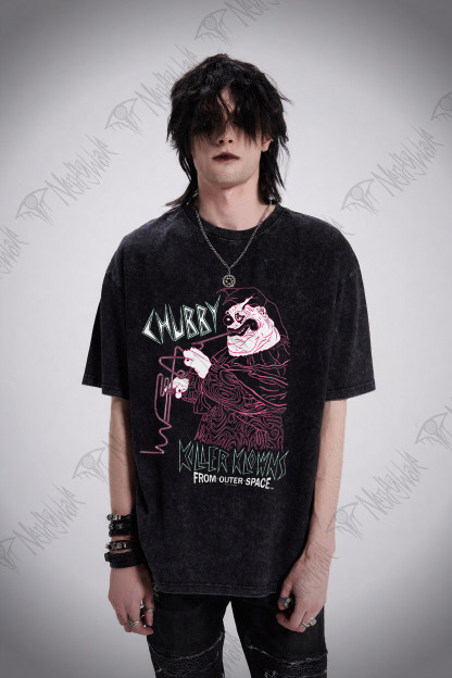 Killer Clown Washed T-shirt