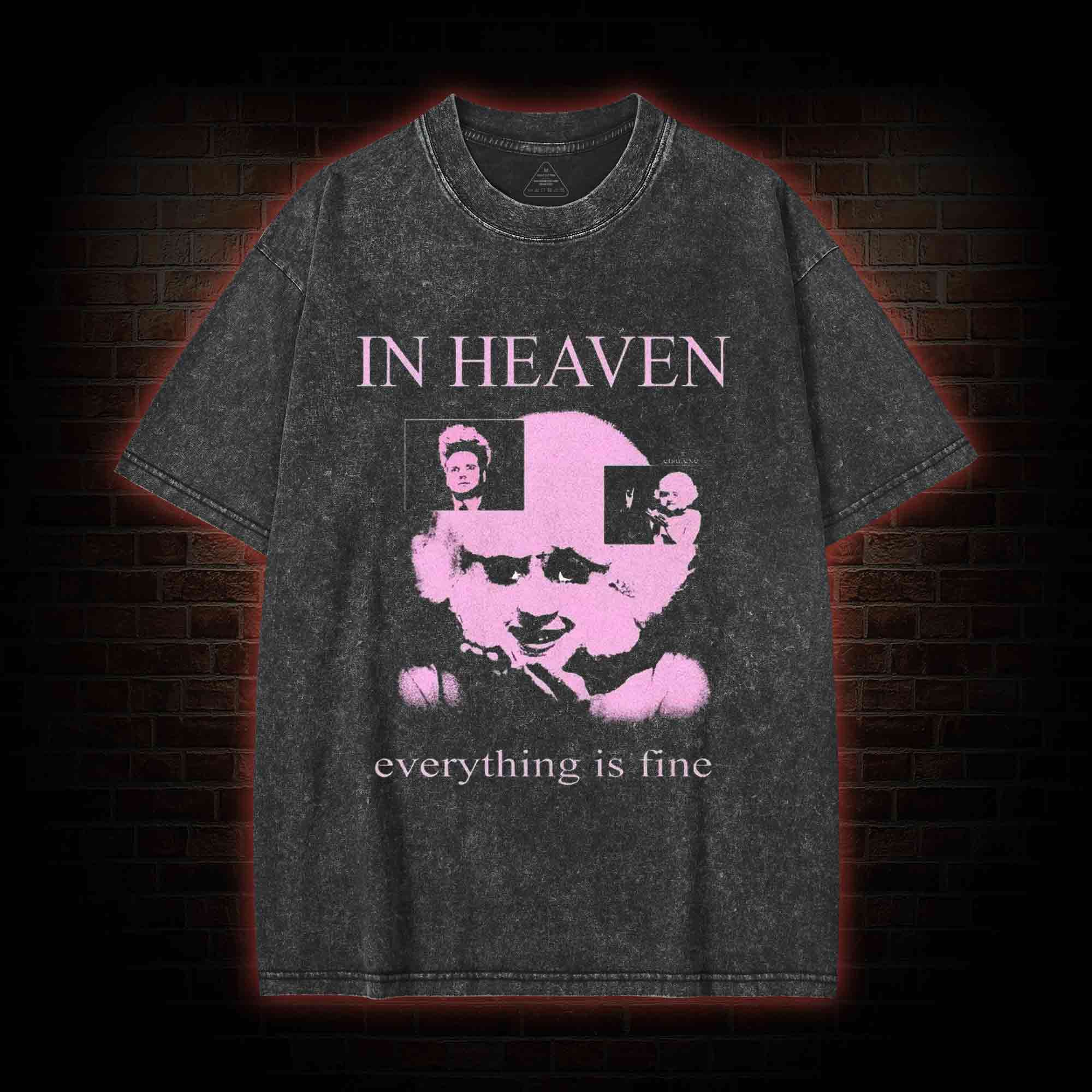 Everything Is Fine Washed T-shirt