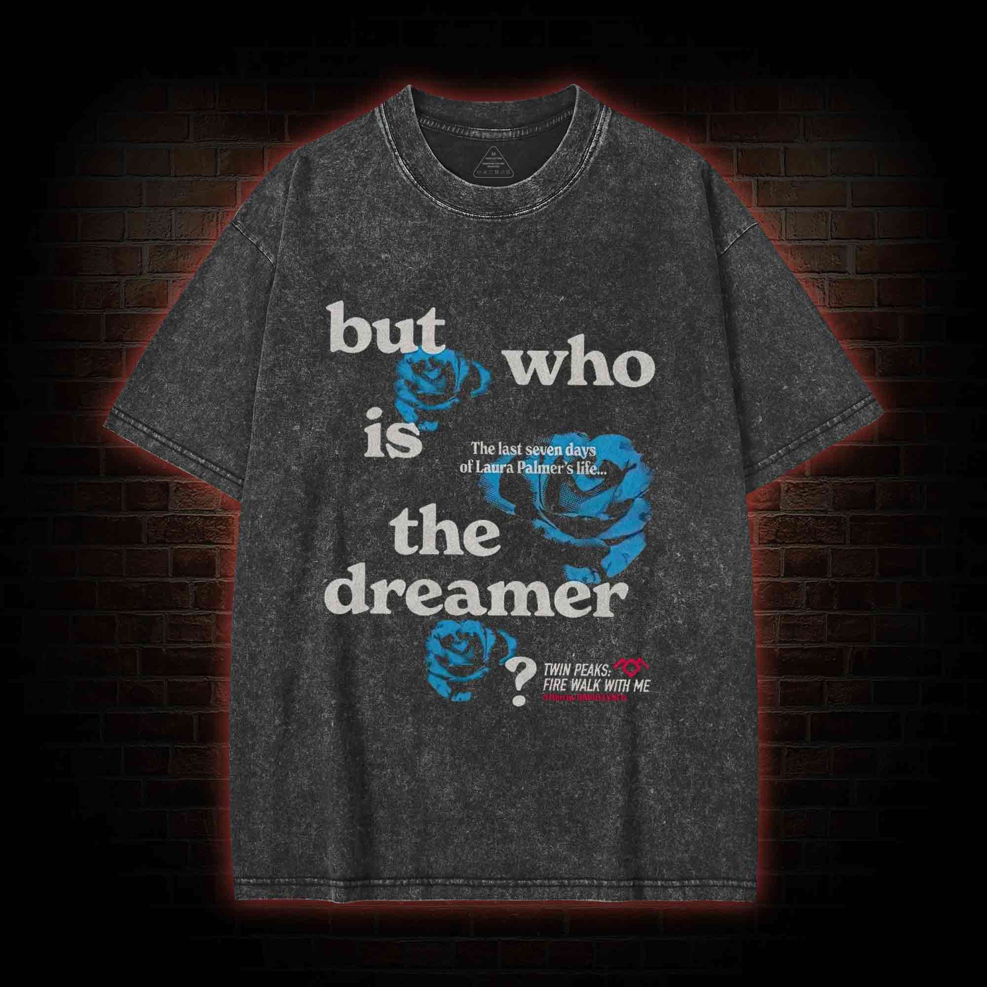 Blue Rose Washed T-shirt