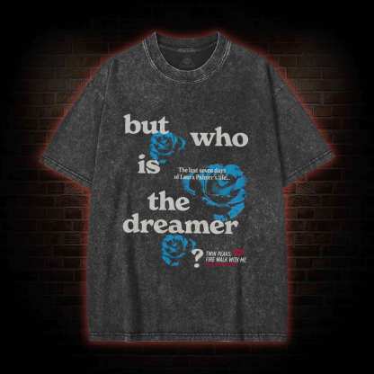 Blue Rose Washed T-shirt