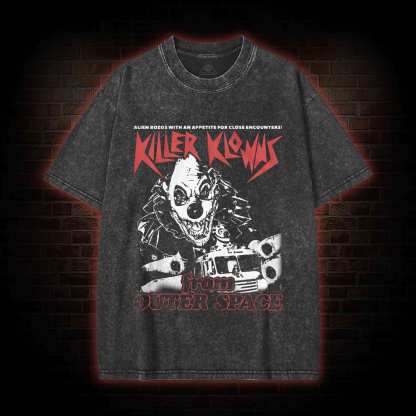 Clowns Washed T-shirt