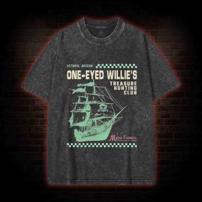 Treasure Hunting Club Washed T-shirt