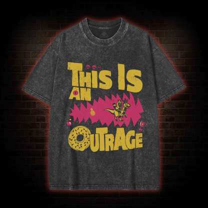 This is an Outrage Washed T-shirt