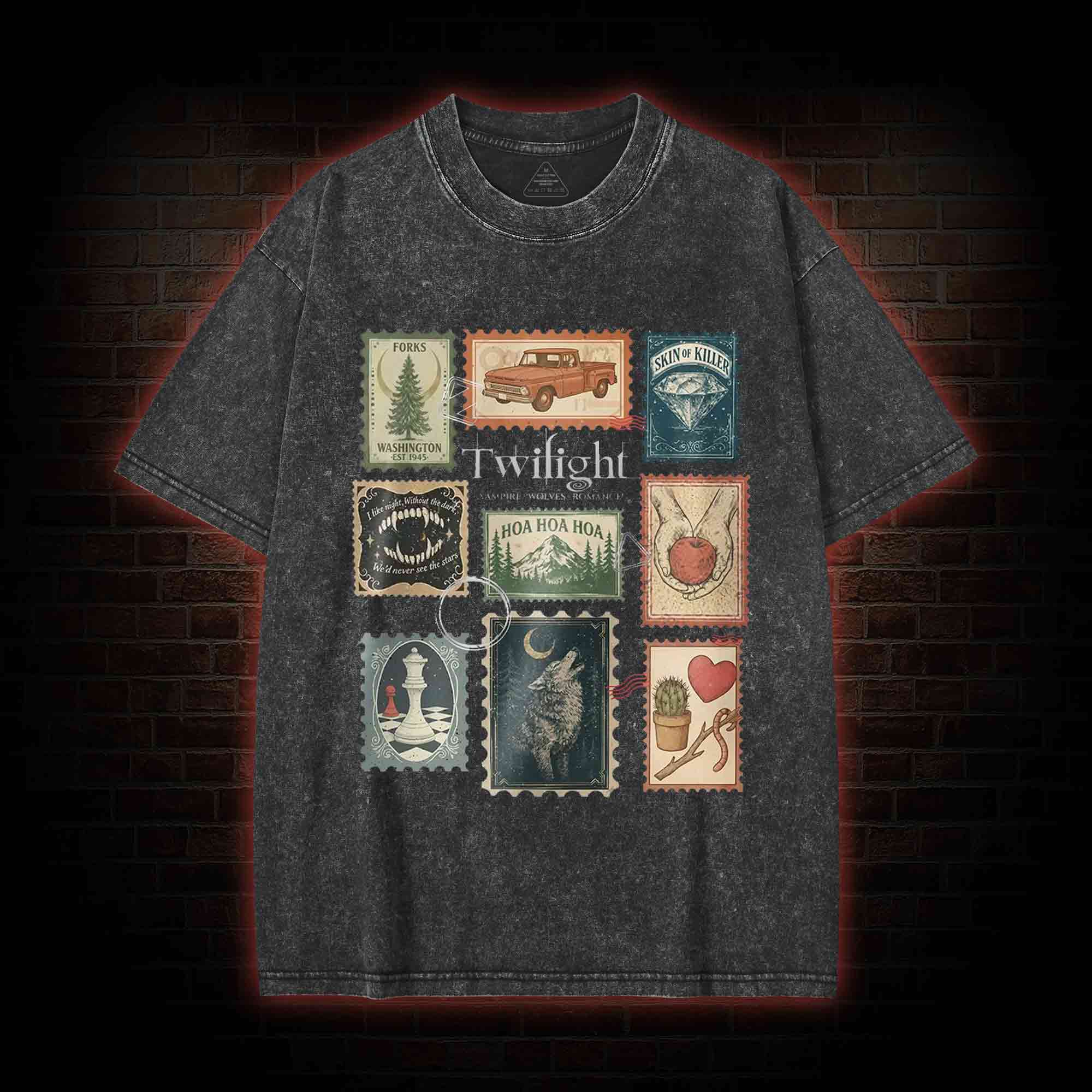 HOA HOA HOA Washed T-shirt