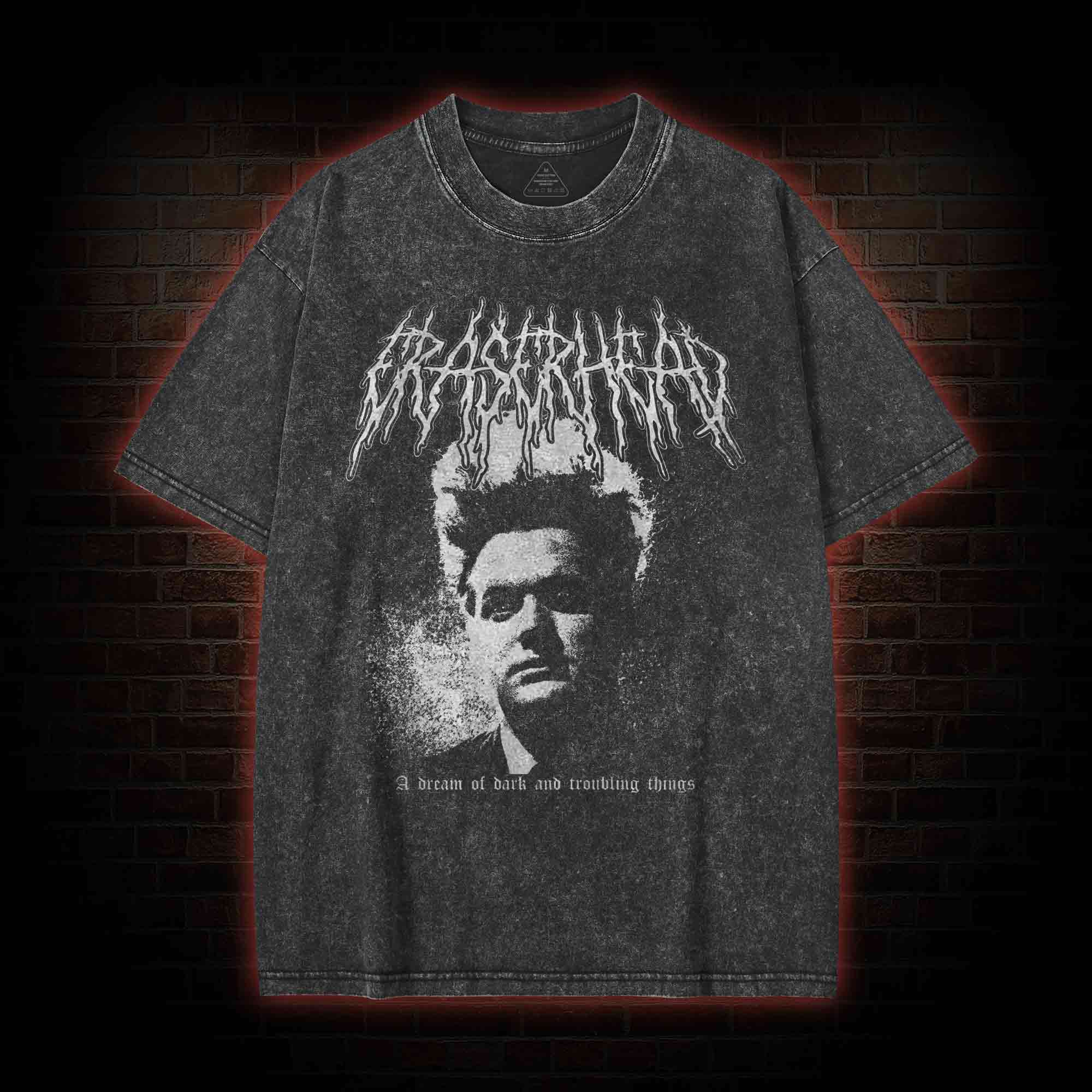 A Dream of Dark and Troubling Thing Washed T-shirt