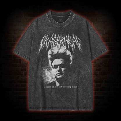 A Dream of Dark and Troubling Thing Washed T-shirt