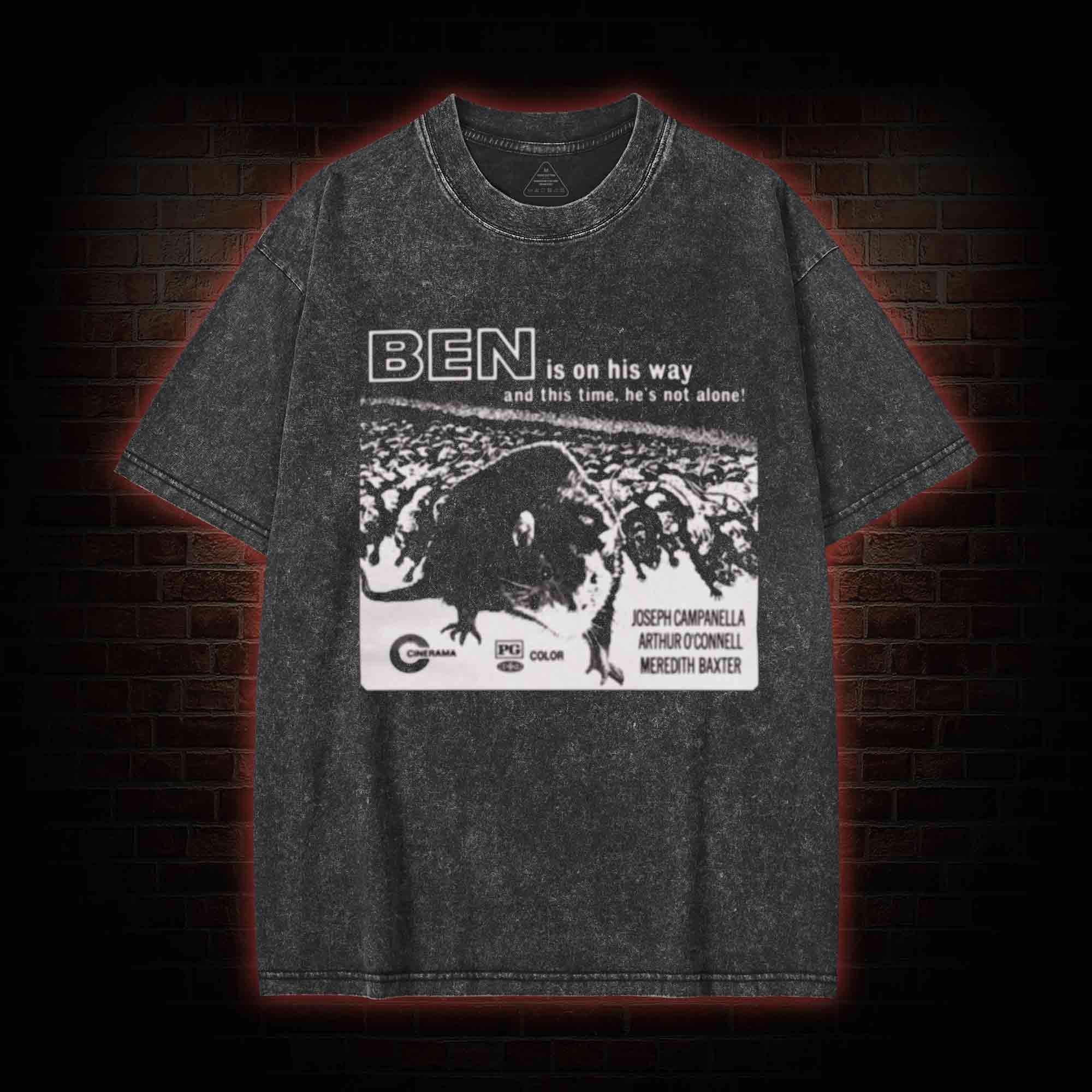 Killer Rats Washed T-shirt