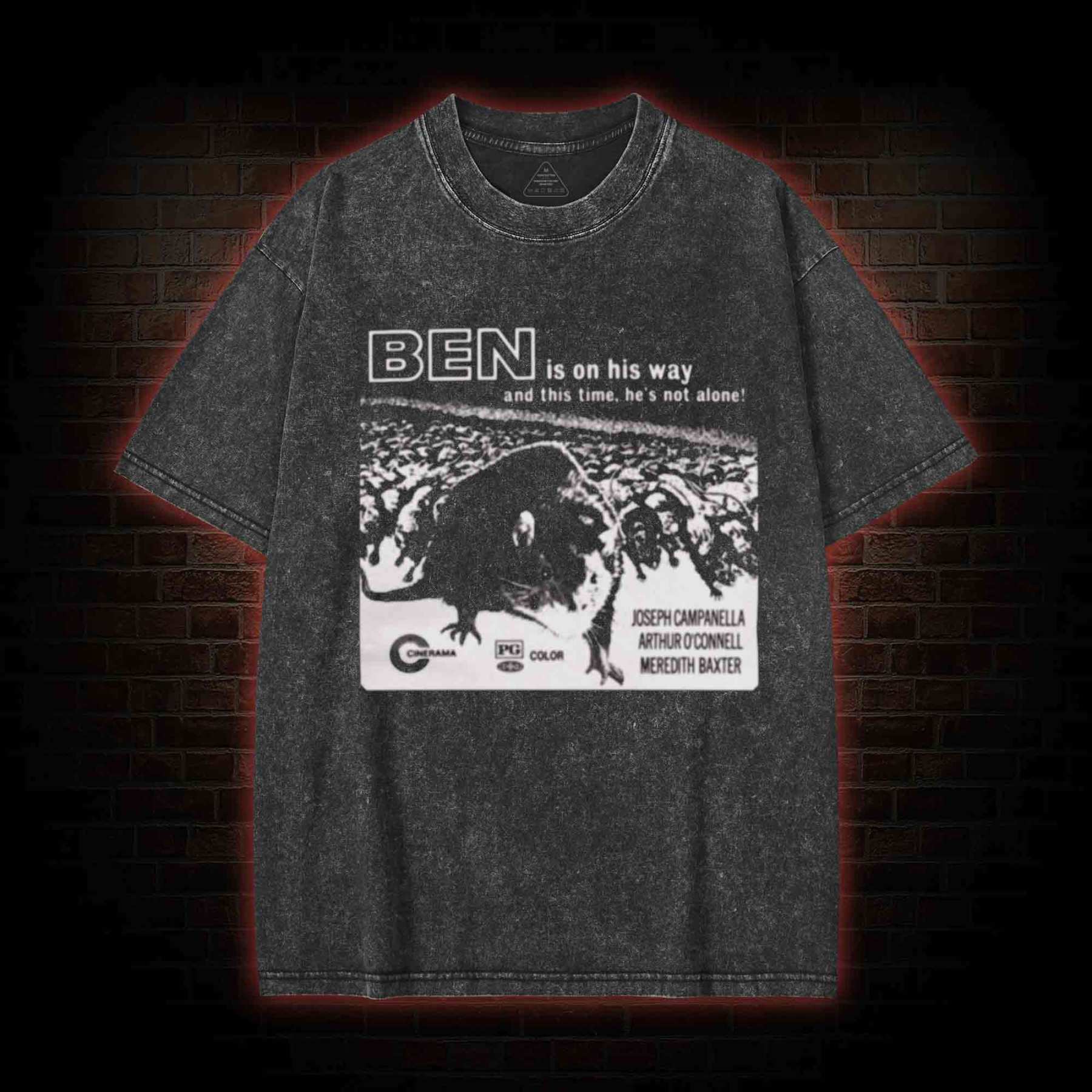 Killer Rats Washed T-shirt