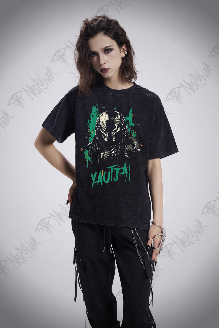 Alien Hunter Vinage Washed T-shirt