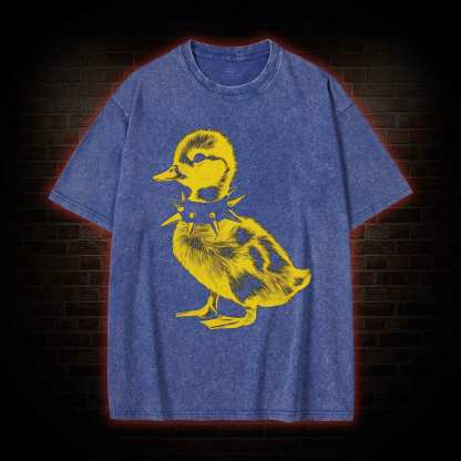 Punk Baby Duck Washed T-shirt