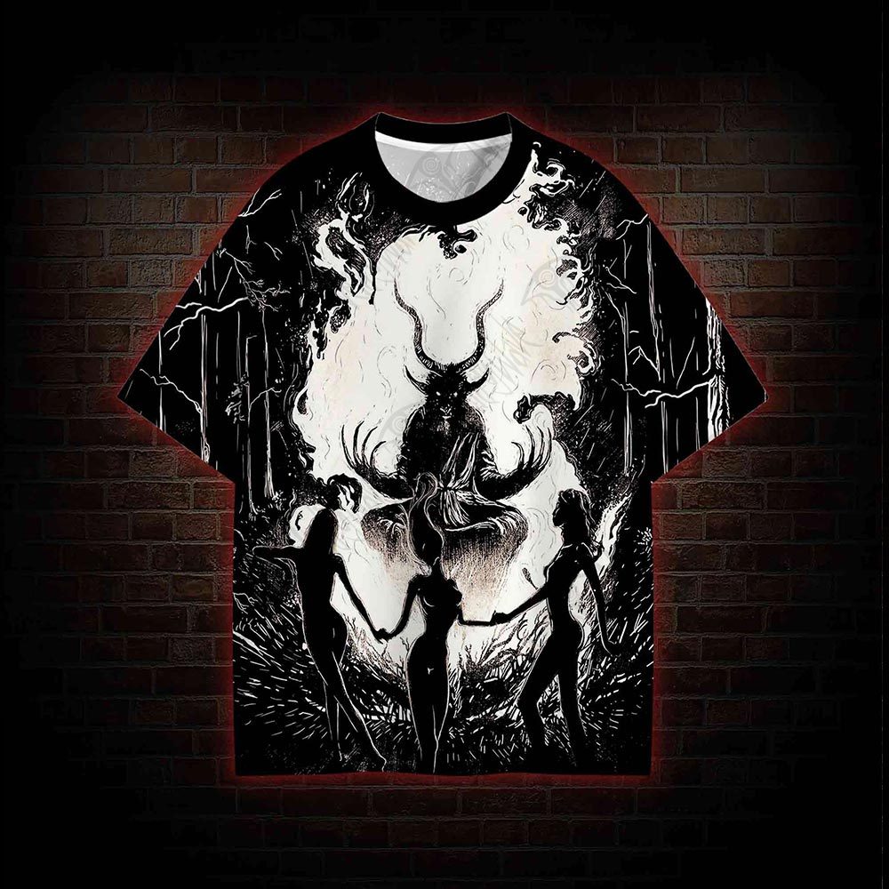Baphomet All Over Print T-shirt