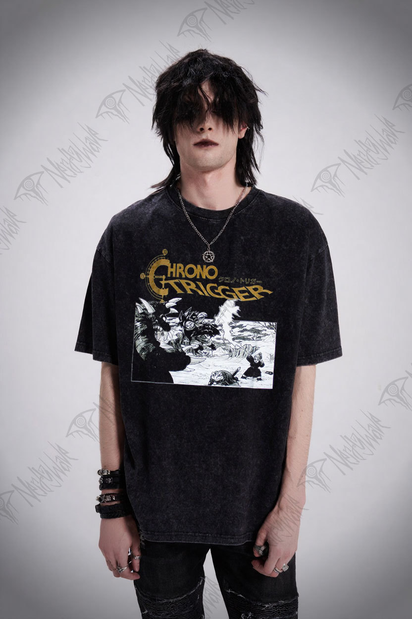 The End of Time Washed T-shirt