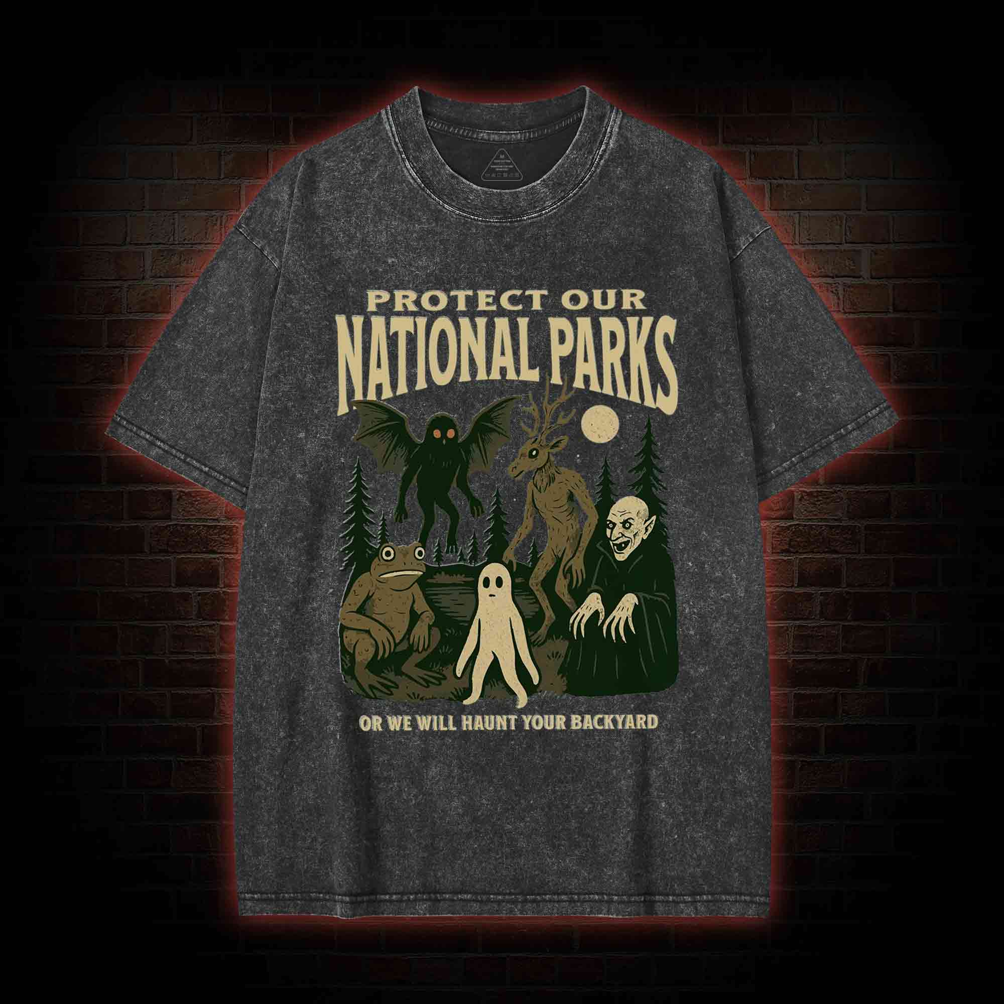 Protect Our National Parks Washed T-shirt