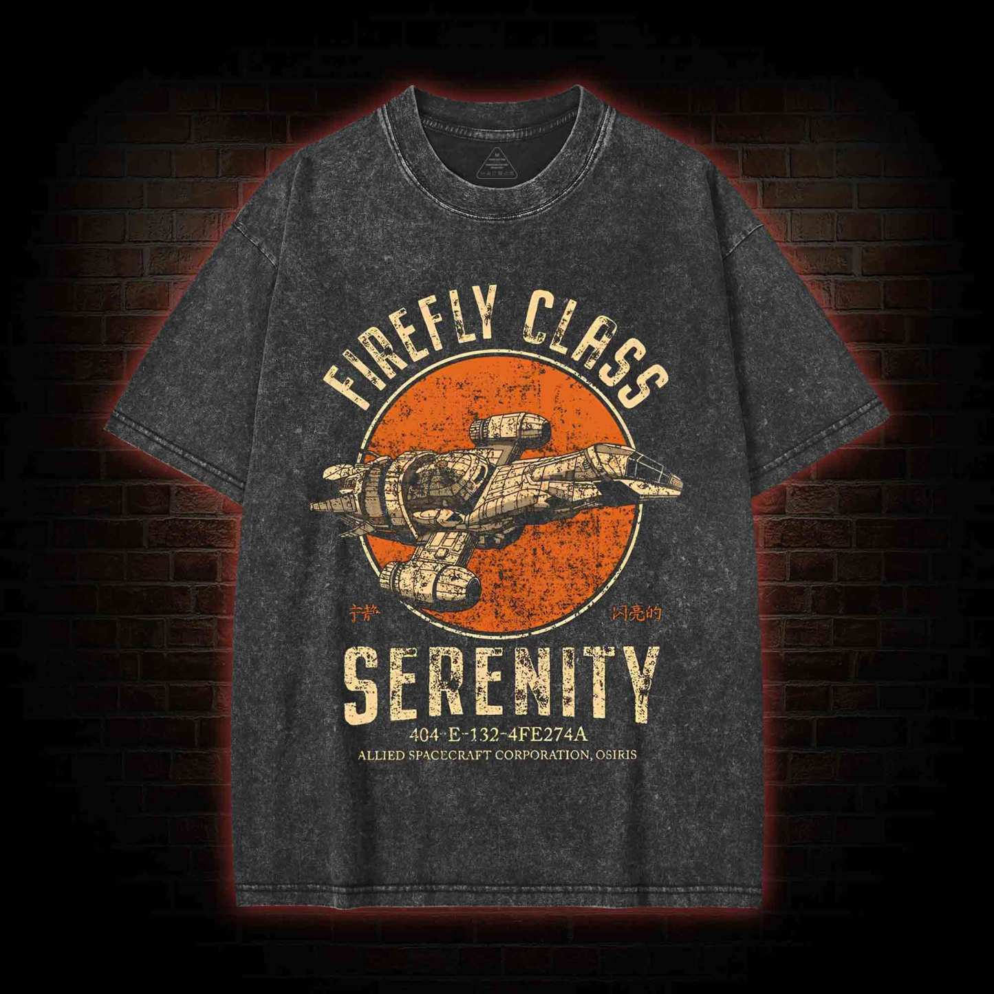 spacecraft Washed T-shirt