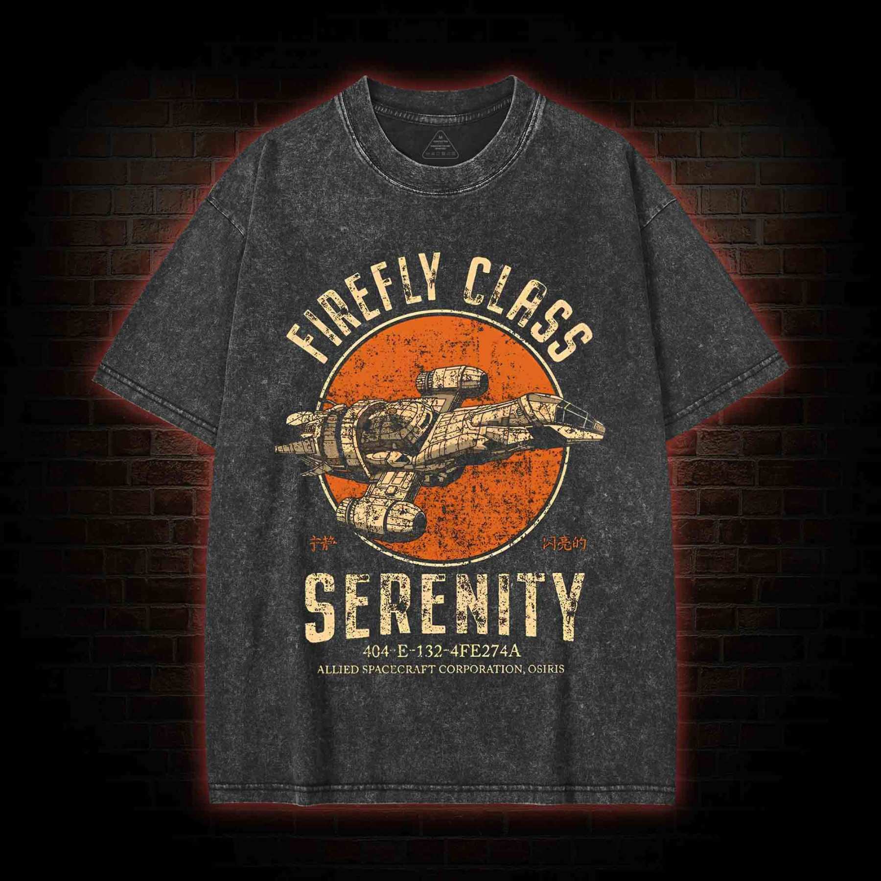 spacecraft Washed T-shirt