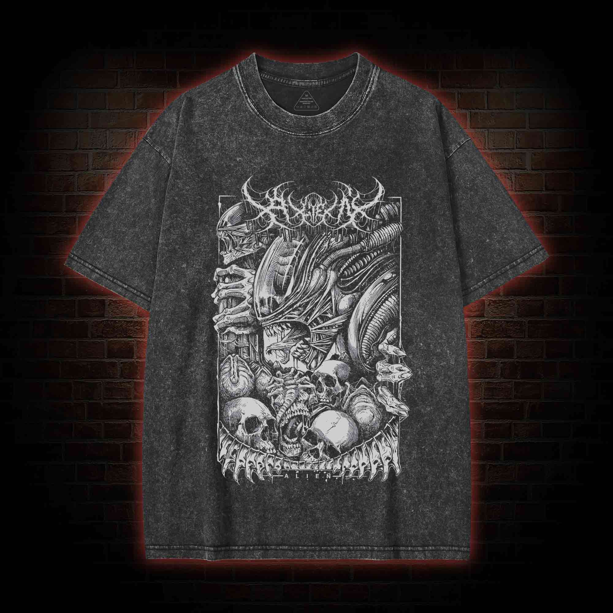 Alien Perfect Organism Vintage Washed T-shirt