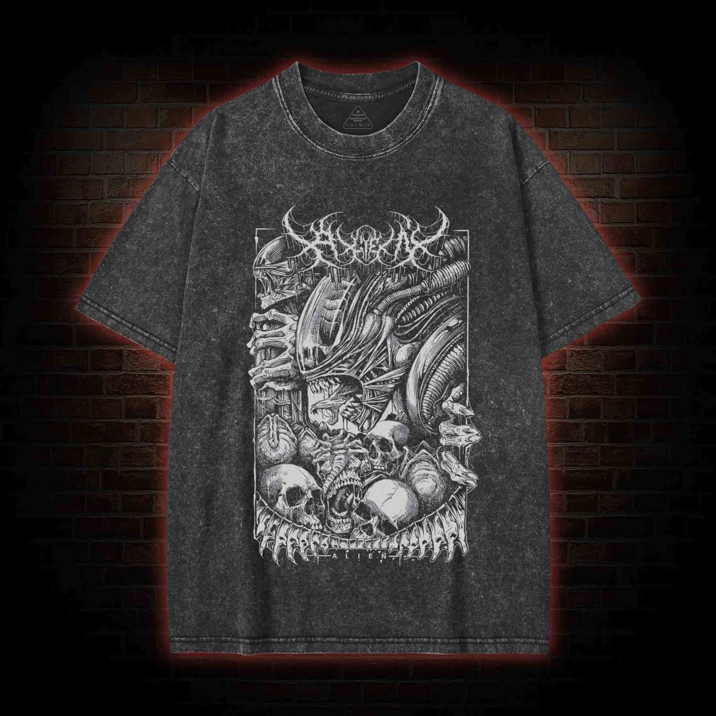 Alien Perfect Organism Vintage Washed T-shirt