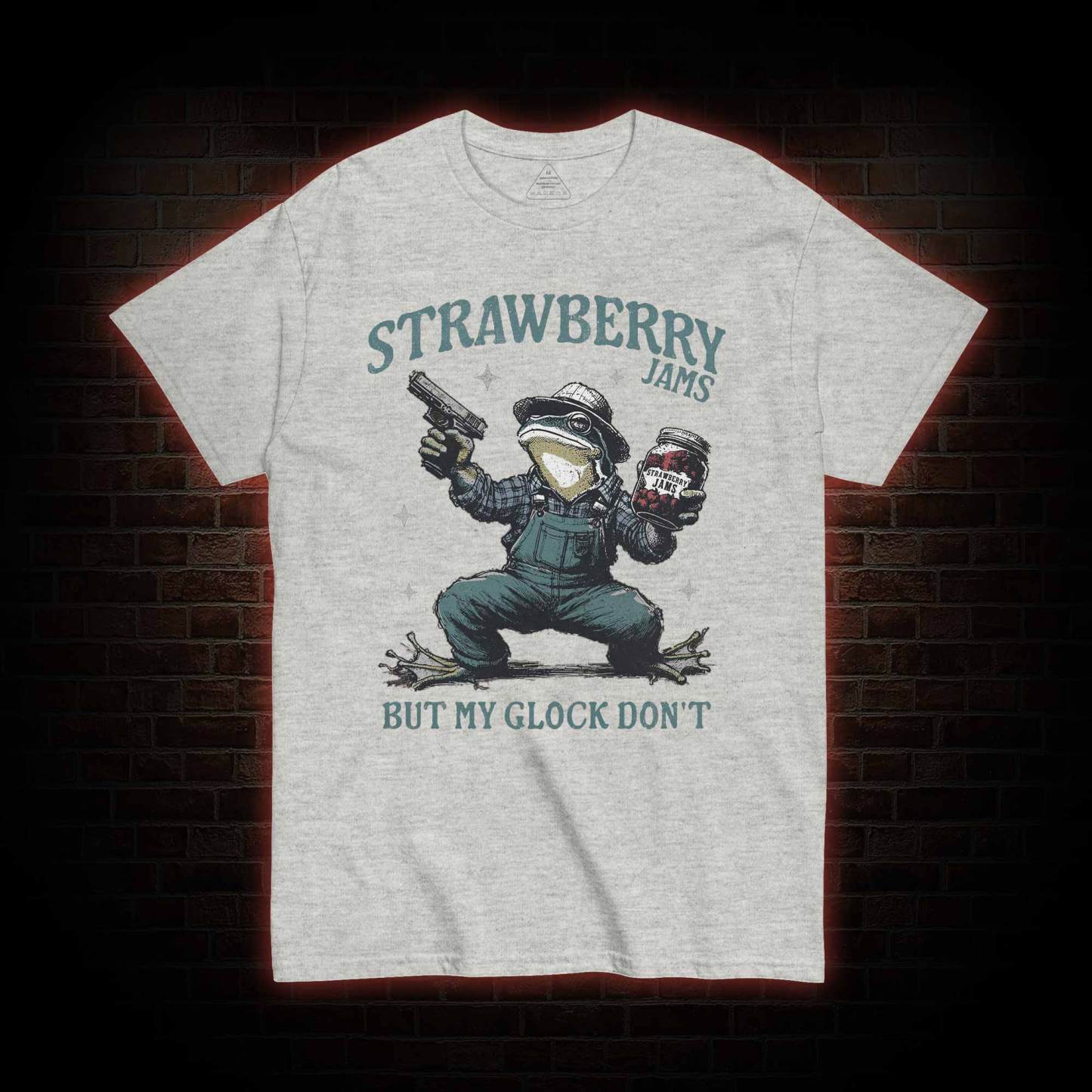 Strawberry Jams but My Glock Don't T-shirt