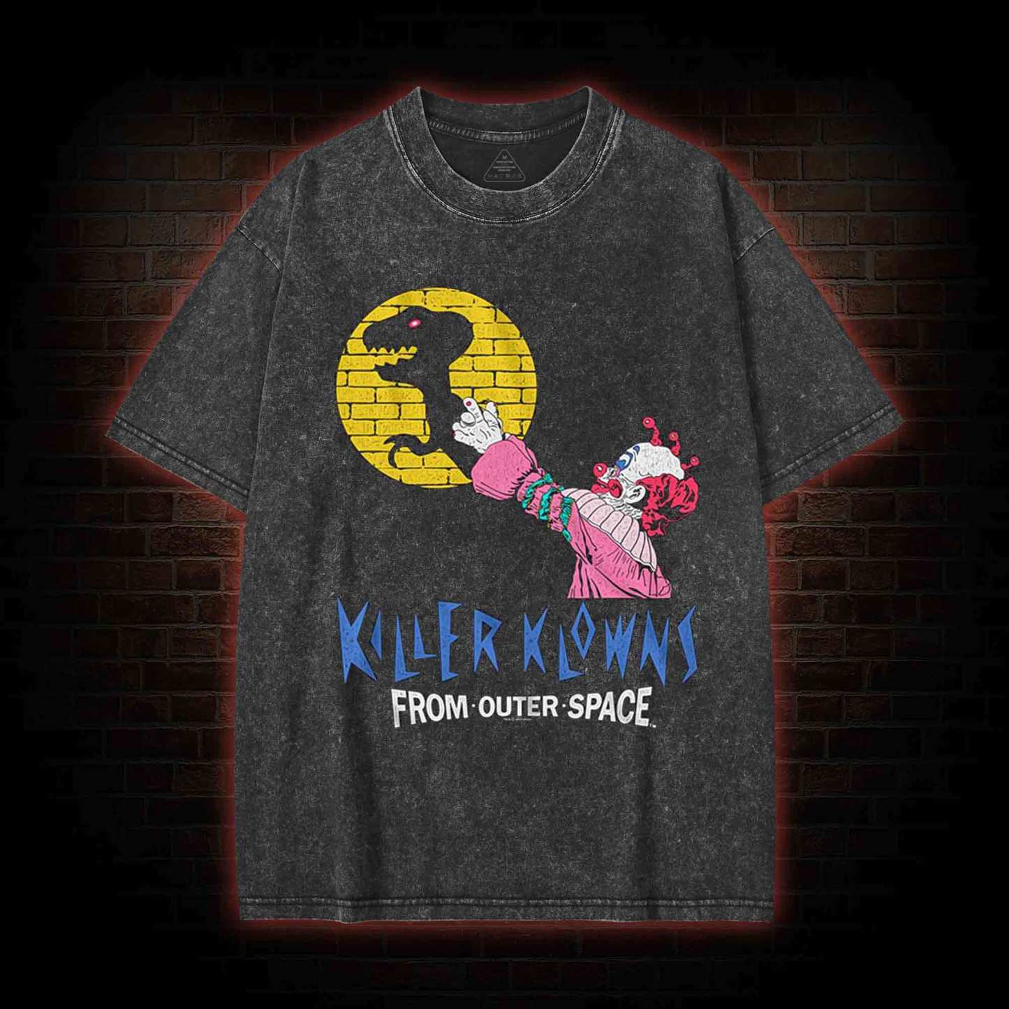 Shadow Puppet Clowns Washed T-shirt